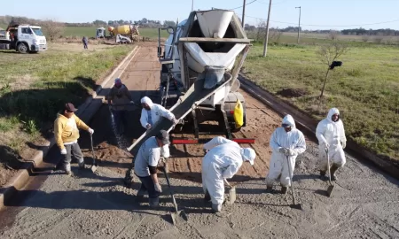 Venado Tuerto: Las obras de pavimento avanzan a buen ritmo en la ciudad