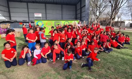 Villa Cañás: Jornada recreativa y educativa del programa Yo Reciclo