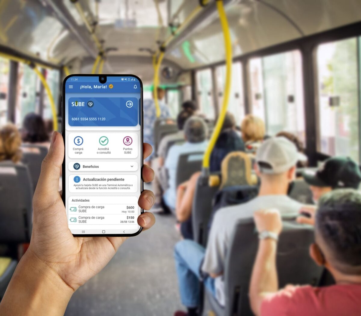 La nueva APP SUBE ya esta disponible para realizar todas las gestiones desde el celular