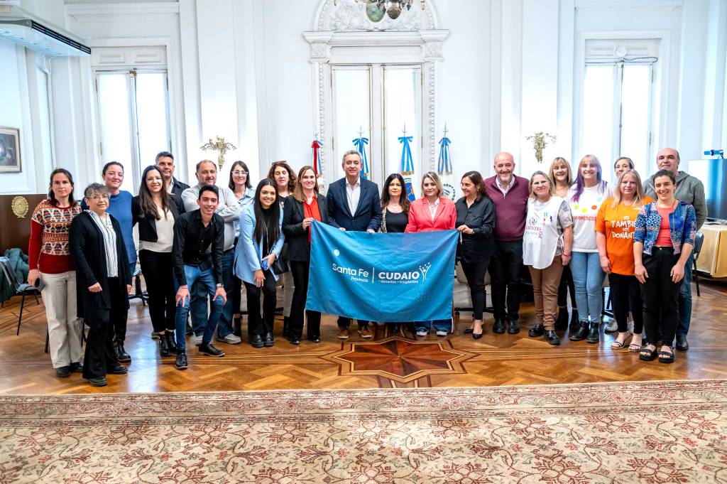 Rosario fue distinguida como ciudad donante