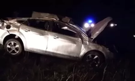Santa Isabel: Vuelco en Ruta Provincial 94