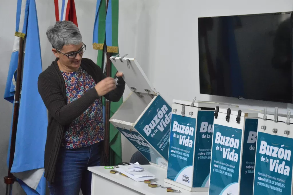 Venado Tuerto: Se recolectaron 42 sobres con posibles denuncias en los Buzones de la Vida
