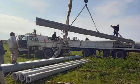 Wheelwright: Avanza la urbanización del loteo Mi primer Terreno