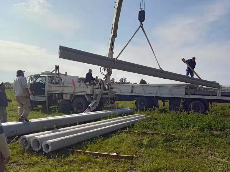Wheelwright: Avanza la urbanización del loteo Mi primer Terreno