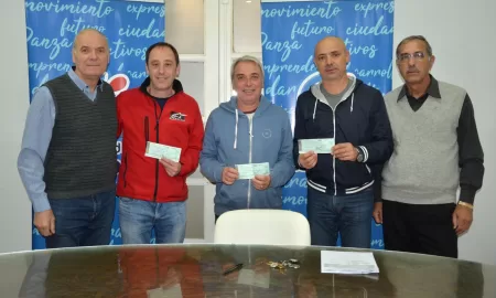 Villa Cañás: El municipio entregó aportes FAD a los clubes cañaseños