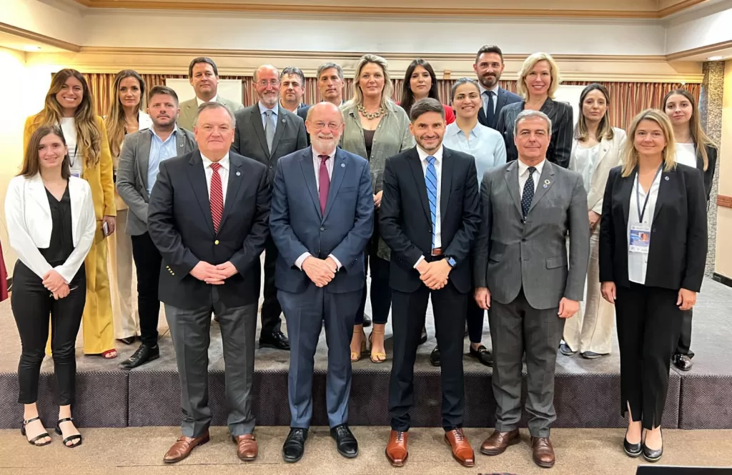 Maximiliano Pullaro se reunió con legisladores de California (EEUU) para retomar la agenda común