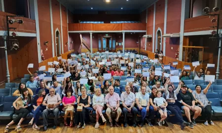 Villa Cañás: Entrega de certificados de los Cursos 2023