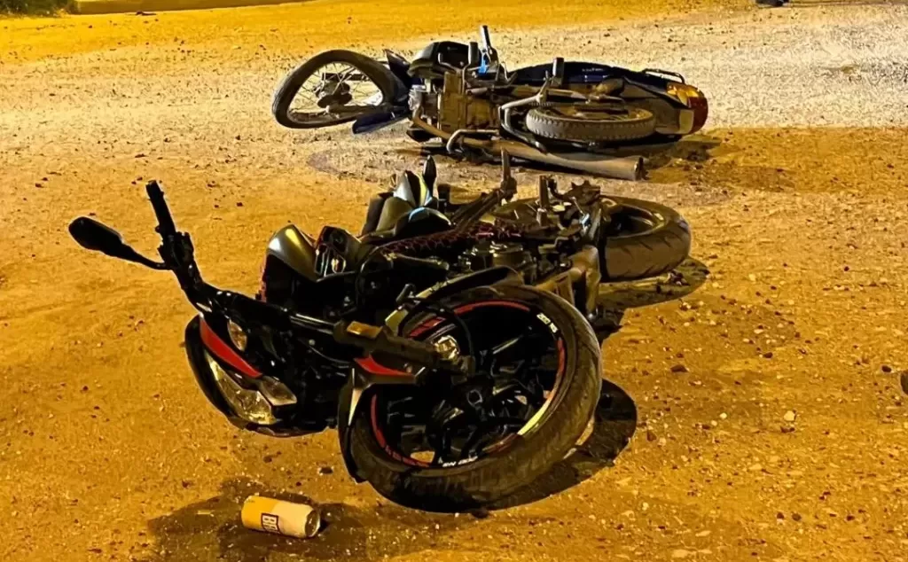 Villa Cañás: Choque entre dos motos