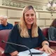 Georgina Orciani en la última Sesión Ordinaria del año 2023