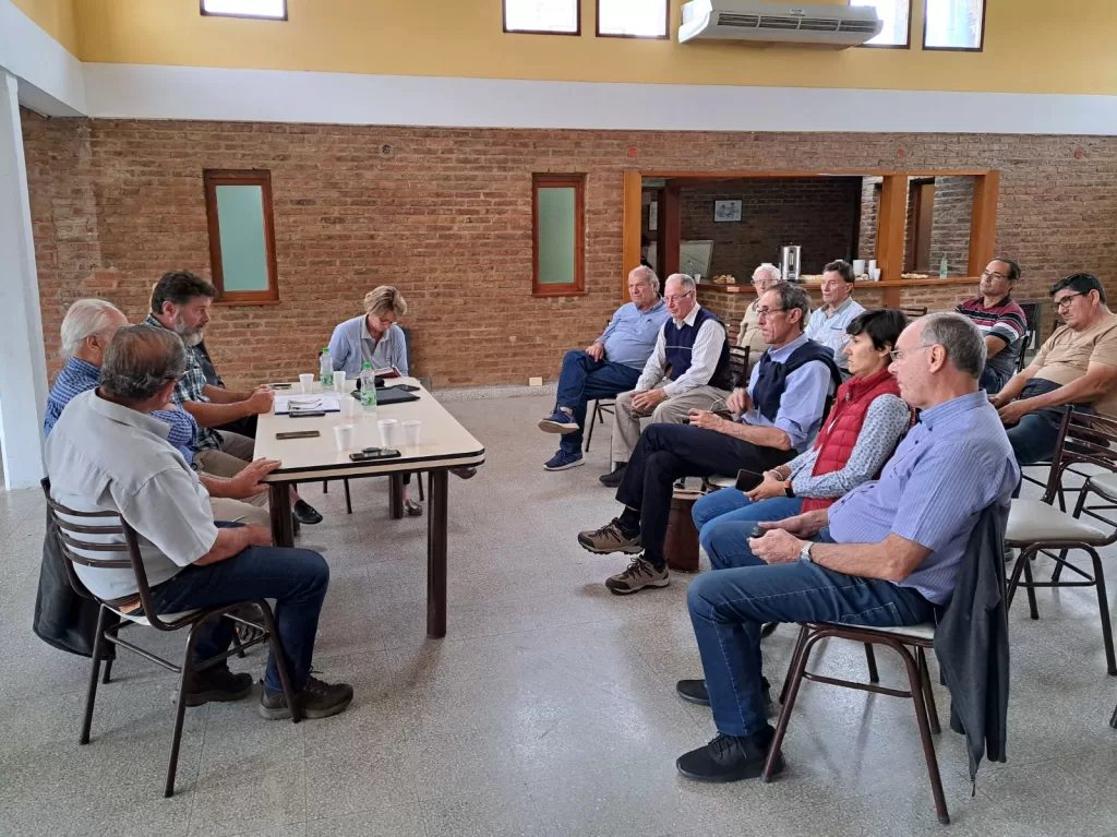 Villa Cañás: Gizzi participó de la Asamblea del Comité de Cuencas Las Encadenadas