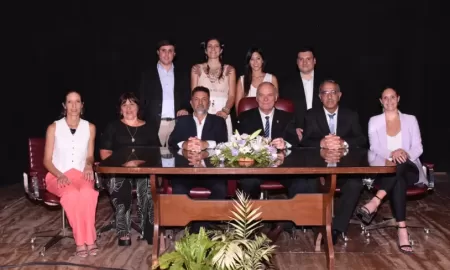 Villa Cañás: El intendente Gizzi asumió su cuarto mandato