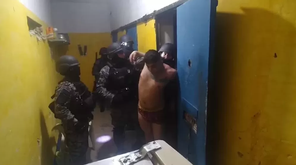 Seguridad: Fuerte operativo de control en la Cárcel de Coronda
