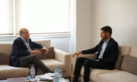 El gobernador Pullaro se reunió con el ministro de Infraestructura de Nación