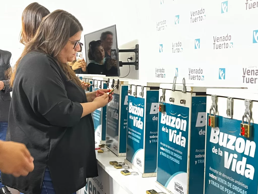 Venado Tuerto: Vecinos depositaron 36 posibles denuncias en los Buzones de la Vida