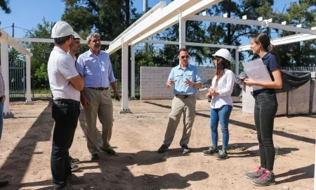 Provincia avanza en la construcción de dos nuevas escuelas en Rosario