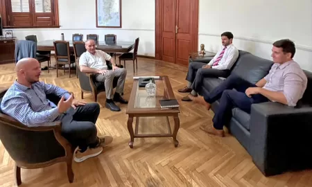 Villa Cañás: Gizzi se reunió con el gobernador Pullaro
