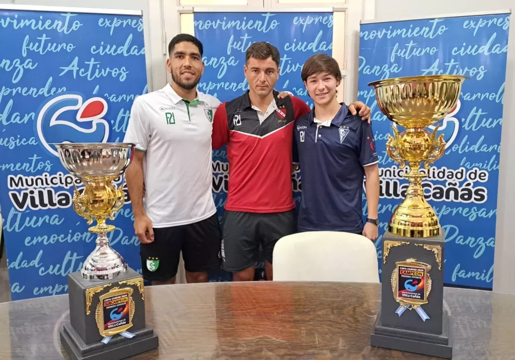 Villa Cañás: Se presentó la Copa Ciudad de Fútbol 2024