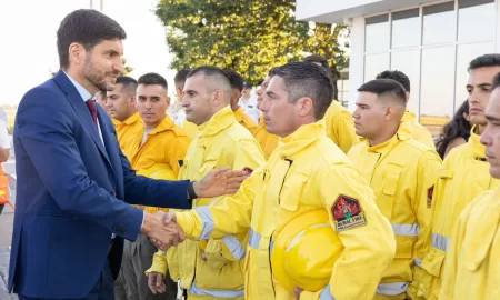Provincia envió 45 brigadistas para combatir los incendios forestales en Esquel