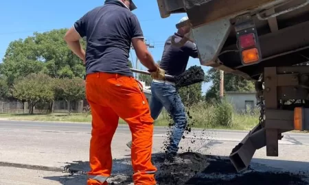 Operativo Cosecha: Provincia mejora la transitabilidad de la Ruta Nacional 11 en el acceso a los puertos