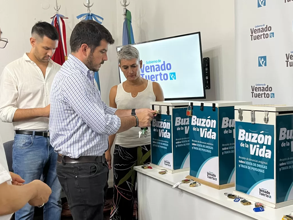 Venado Tuerto: Se realizó la primera apertura del año de los Buzones de la Vida