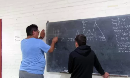 María Teresa: Gran éxito de las clases de apoyo a estudiantes secundarios