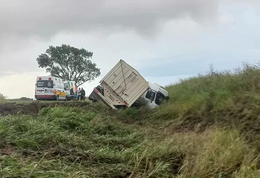Villa Cañás: Accidente en Ruta 94 a la altura de la curva S