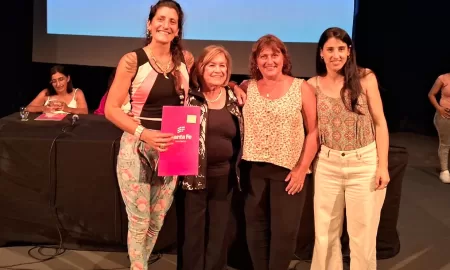 Villa Cañás: Firma de convenio Marzo de las Mujeres y Disidencias