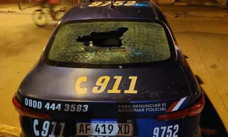 Venado Tuerto: Arrestaron a un sujeto por daño a un móvil policial
