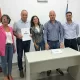 Villa Cañás: Gizzi firmó un convenio para colocar luminarias LED en los barrios de la ciudad