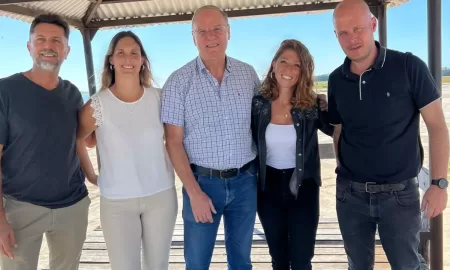 La diputada Sofía Galnares visitó Villa Cañás, Wheelwright y Hughes