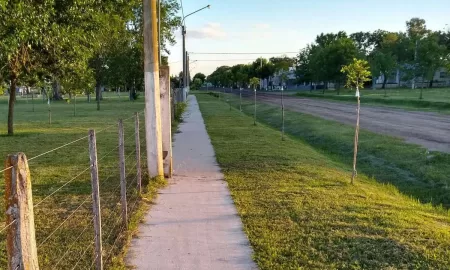 Carmen: La Comuna avanzó con la construcción de 6000 m2 de veredas