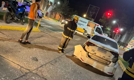 Villa Cañás: Accidente de tránsito en Avenida 50 y Calle 55