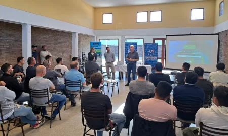 Villa Cañás: Se realizó capacitación de fitosanitarios para operarios de equipos terrestres