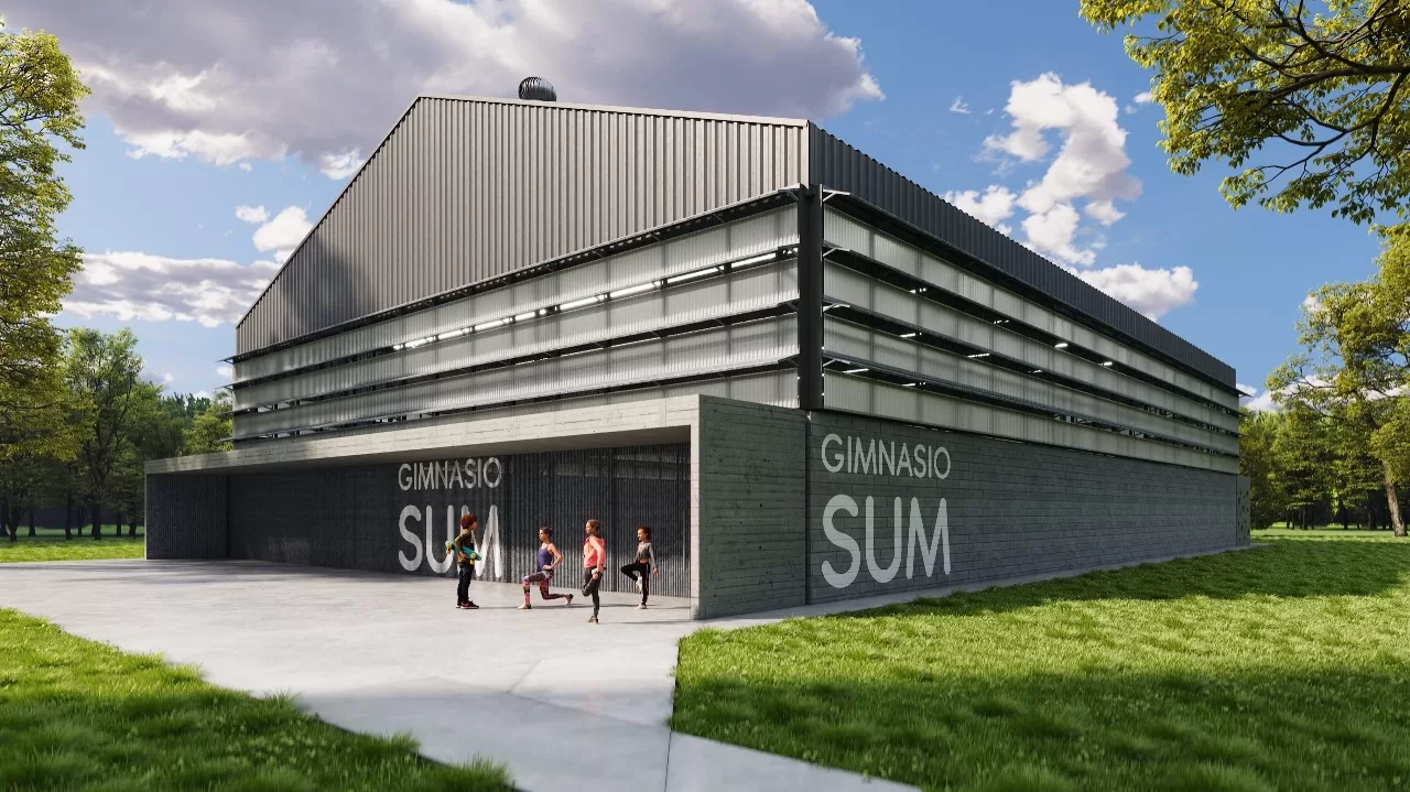 Carreras: Di Gregorio y Enrico anunciaron el compromiso provincial para terminar el gimnasio de la Escuela Primaria