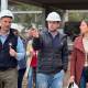 Rufino: Enrico y Di Gregorio valoraron el avance de obra en la nueva Escuela Agrotécnica