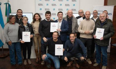 Venado Tuerto: Convenios en beneficio de clubes de barrio