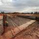 Avances en Chabás: El ministro Enrico visitó la obra hídrica del canal Garello