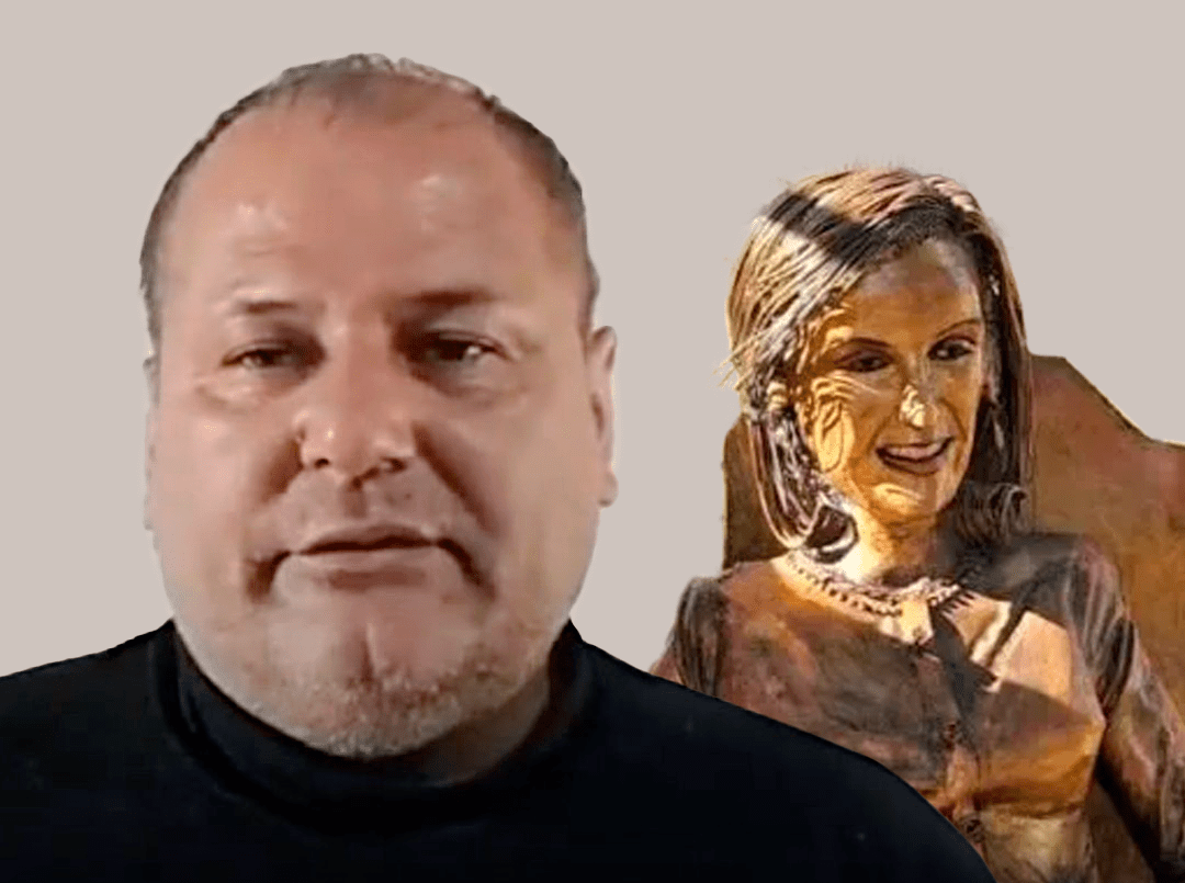 La estatua de Mirtha: El escultor Daniel Melero la tildó de caprichosa e ignorante