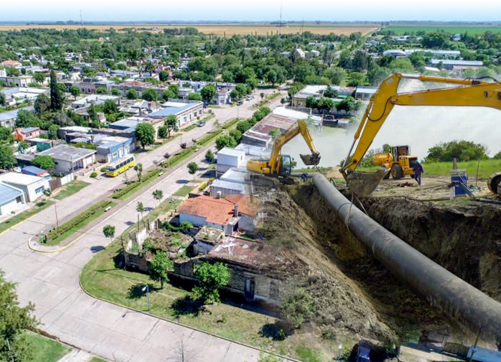 Senadora Di Gregorio: El Gobierno Provincial cambia la historia de Diego de Alvear con obras de cloacas