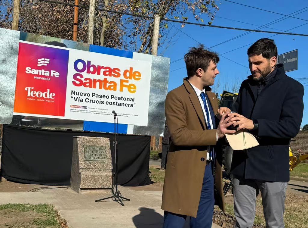 Teodelina: El gobernador Pullaro entregó aportes y visitó localidades de la región