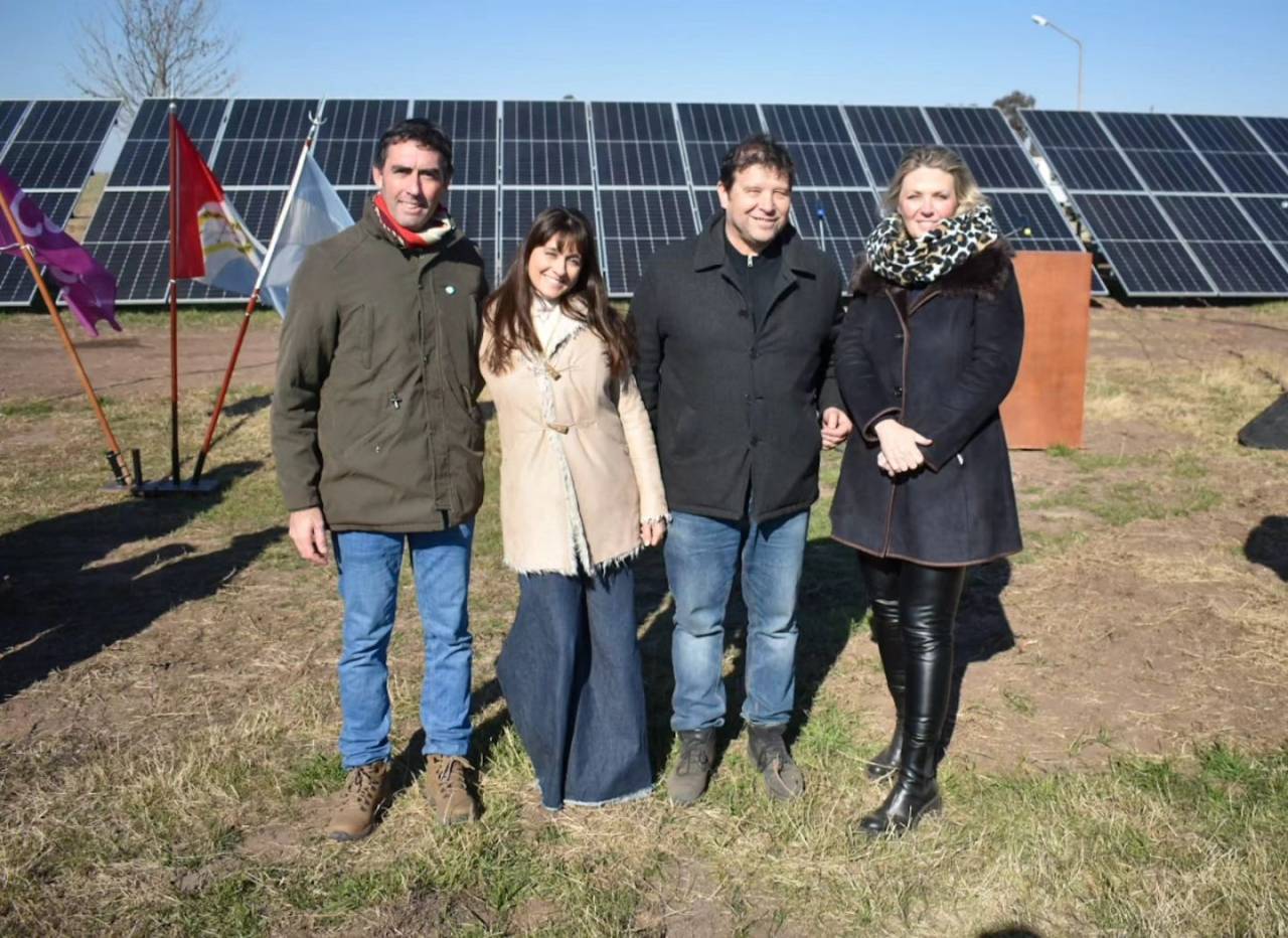 San Gregorio inauguró su primer parque solar fotovoltaico