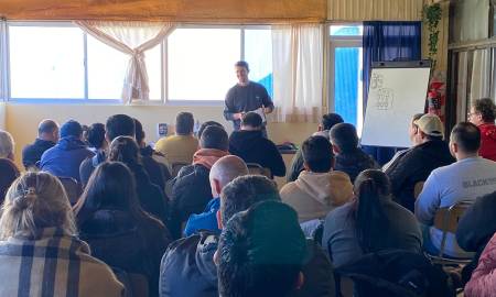 Formación constante: Inicia un nuevo curso de oficio impulsado por Di Gregorio