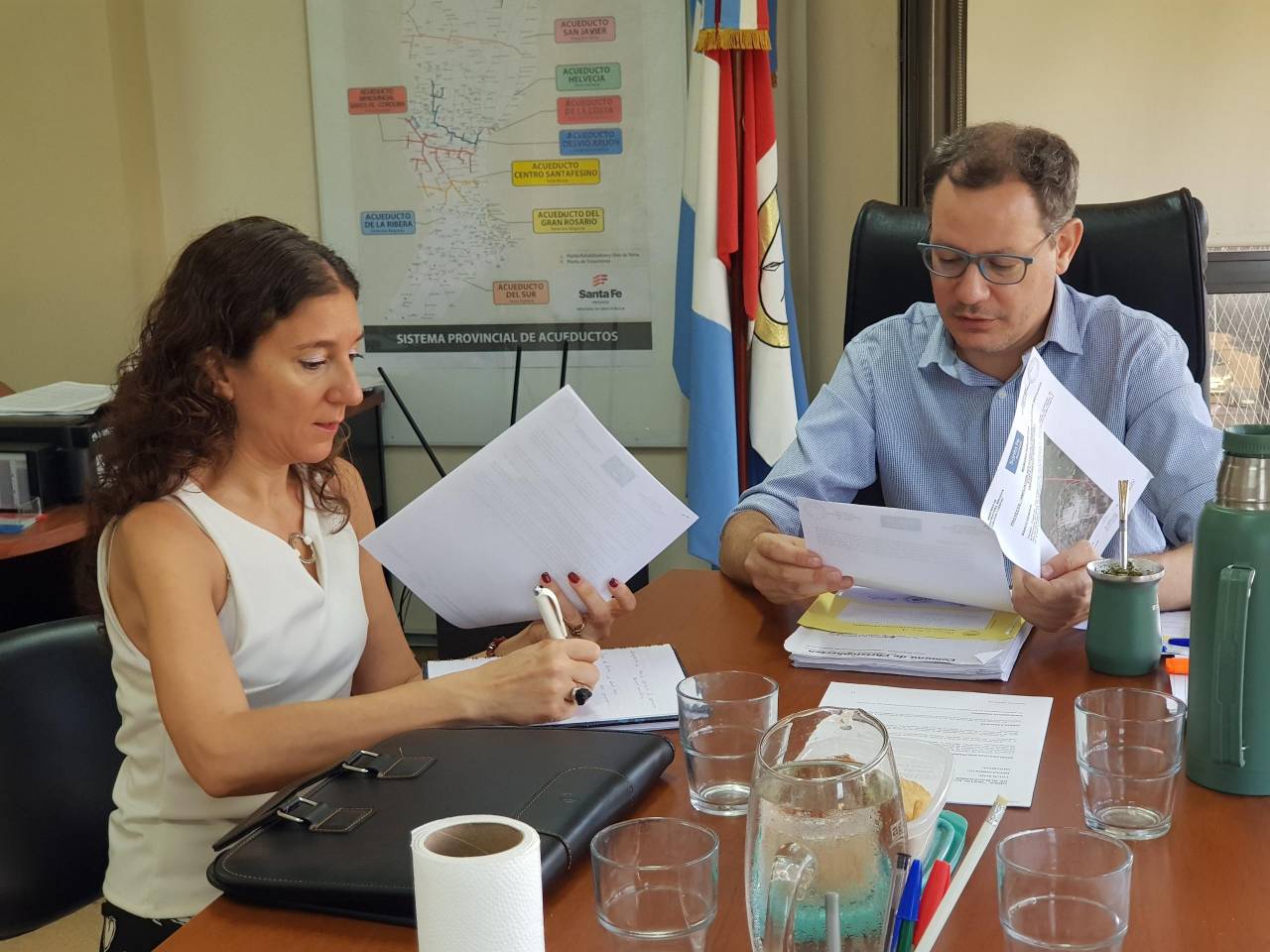 Di Gregorio: Junto a la provincia y la municipalidad estamos trabajando para que lleguen cloacas a la zona norte de Venado Tuerto
