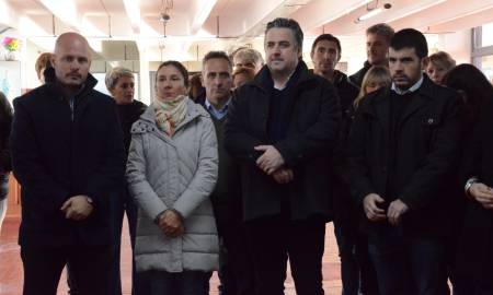 Venado Tuerto: Con la presencia del Ministro Cococcioni se inauguró un Centro de Denuncias en la Terminal de Ómnibus