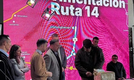 Esperada obra provincial: Enrico encabezó la licitación de la repavimentación de la Ruta 14 al sur