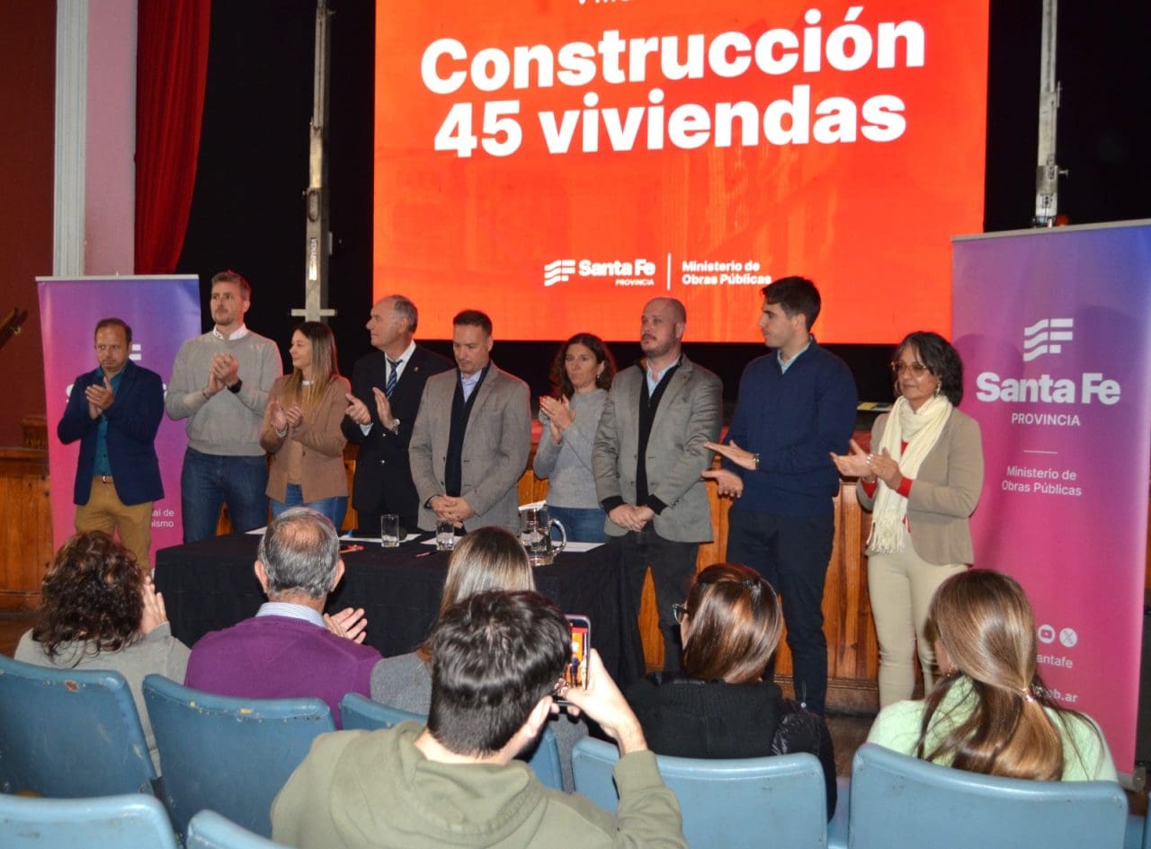 Villa Cañás: Con 8 ofertas se licitó la construcción de 45 viviendas