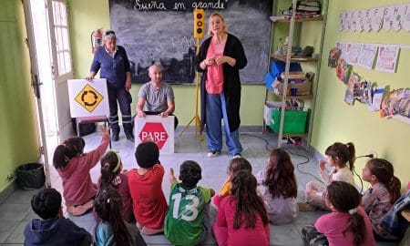 Villa Cañás: Educación vial en el Taller Protegido y en las salas barriales