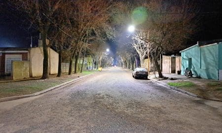 Villa Cañás: El municipio puso en marcha el recambio de luminarias