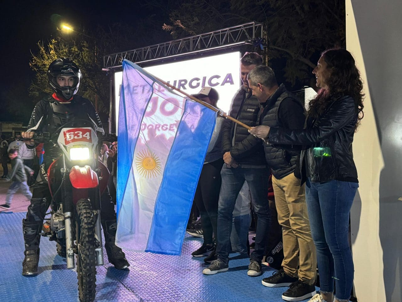 Hughes es la capital provincial del Rally por impulso de Di Gregorio