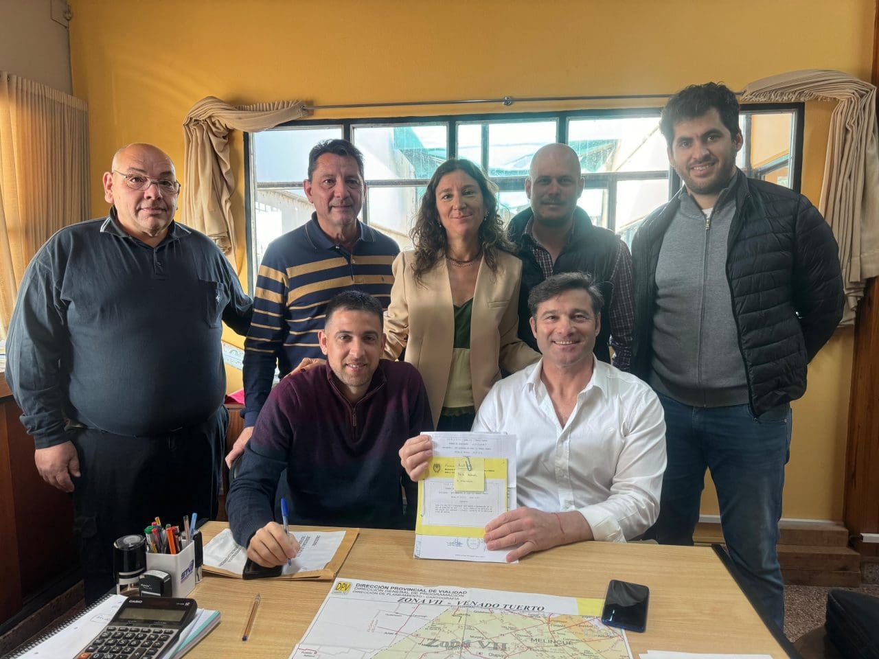 Di Gregorio anticipó mejoras en rutas en el sur provincial